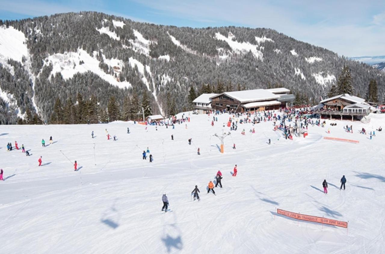 Relai S11 Grand Et Lumineux Studio Avec Coin Montagne 4-6 Pers, Wifi, 30M Des Pistes, Grand Balcon, Draps Non Compris Saint-Jean-dʼAulps Exteriér fotografie