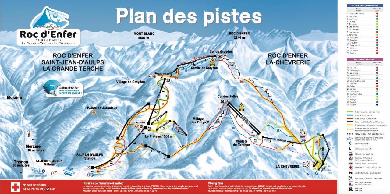 Relai S11 Grand Et Lumineux Studio Avec Coin Montagne 4-6 Pers, Wifi, 30M Des Pistes, Grand Balcon, Draps Non Compris Saint-Jean-dʼAulps Exteriér fotografie