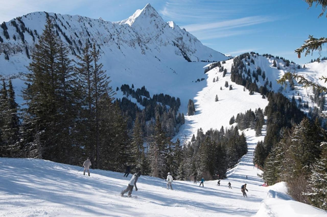 Relai S11 Grand Et Lumineux Studio Avec Coin Montagne 4-6 Pers, Wifi, 30M Des Pistes, Grand Balcon, Draps Non Compris Saint-Jean-dʼAulps Exteriér fotografie