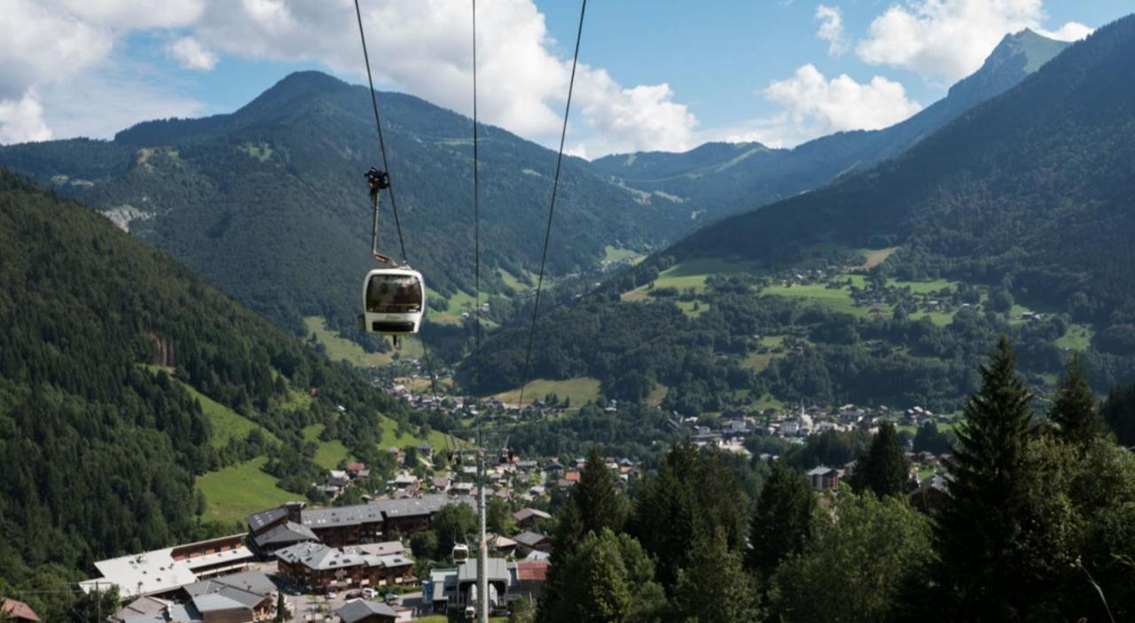 Relai S11 Grand Et Lumineux Studio Avec Coin Montagne 4-6 Pers, Wifi, 30M Des Pistes, Grand Balcon, Draps Non Compris Saint-Jean-dʼAulps Exteriér fotografie
