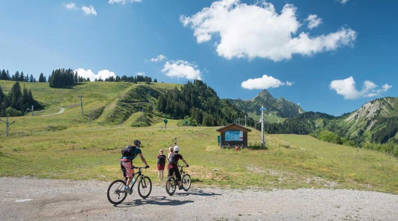 Relai S11 Grand Et Lumineux Studio Avec Coin Montagne 4-6 Pers, Wifi, 30M Des Pistes, Grand Balcon, Draps Non Compris Saint-Jean-dʼAulps Exteriér fotografie