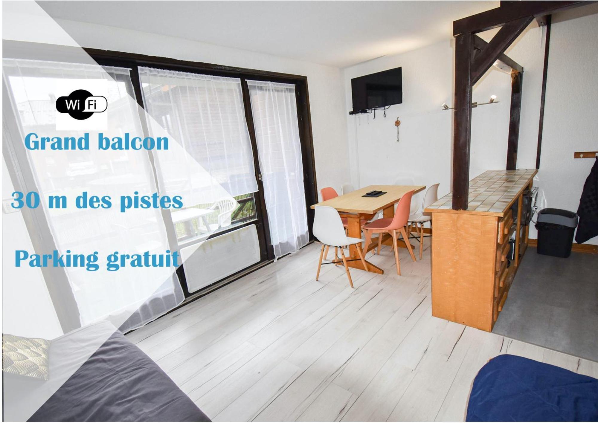 Relai S11 Grand Et Lumineux Studio Avec Coin Montagne 4-6 Pers, Wifi, 30M Des Pistes, Grand Balcon, Draps Non Compris Saint-Jean-dʼAulps Exteriér fotografie